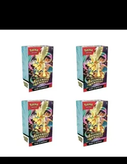 Ascended Heroes Booster Bundle - LOT OF 4 - IN HAND - Pokemon Mega Evolution - Image 1