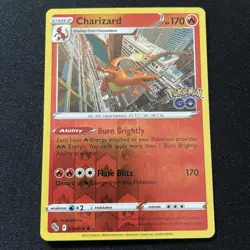 Charizard 010/078 (Reverse Holo) - Sword & Shield Pokemon GO - Pokemon TCG - Image 1