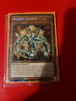 Yugioh Rokket Loader Starlight Rare Pack Fresh Nm - Image 1
