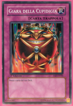 GIARA DELLA CUPIDIGIA • (Jar Of Greed) • Comune • YSD IT036 • 1Ed • Yugioh! - Image 1