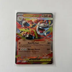 Pokemon TCG Mega Camerupt EX 022/132 Holo Double Rare Card - Image 1