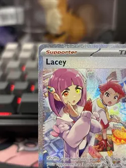 Pokemon TCG Lacey 172/142 Stellar Crown Special Illustration Rare Holo Card Nm - Image 4