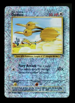 Doduo 71/110 Legendary Collection 2002 Reverse Holo Vintage Pokemon Card - Image 1