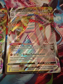 Rayquaza VMAX 111/203 JUMBO CARD Holo VMAX Rare Evolving Skies Pokemon lot - Image 3
