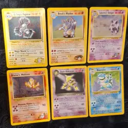 Pokemon TCG Vintage Holo 6-Card Lot Gym/Team Rocket/Base Magneton Gengar - Image 1