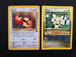 Pokemon card promo black star eevee holo 11 pichu reverse 35 no charizard gengar - Image 1