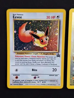 Pokemon card promo black star eevee holo 11 pichu reverse 35 no charizard gengar - Image 2