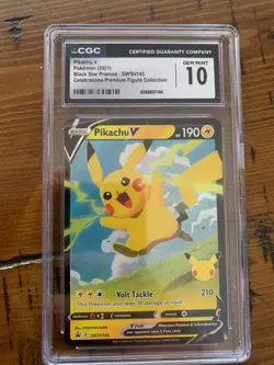 Pikachu V SWSH143 SWSH: Sword & Shield Promo Cards Holo - Image 1