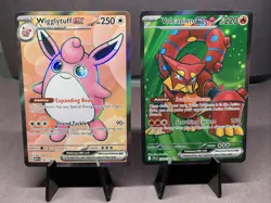 Pokemon TCG Scarlet & Violet Full Art EX Holo Rare Lot of 2 Cards 151 & JTG - Image 1