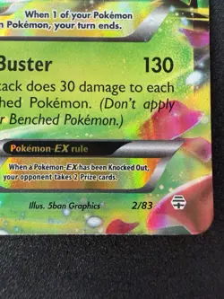 Pokemon Card - M Venusaur EX Generations 2/83 Ultra Rare - Image 3
