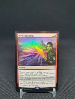 Wyll’s Reversal 209/361 FOIL Prerelease Battle for Baldur's Gate NM MTG - Image 1