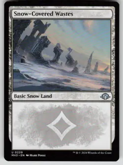 Snow-Covered Wastes (0229) Uncommon Modern Horizons 3 229 MTG Near Mint 2024 - Image 1