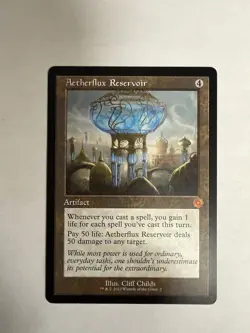 1xMTG Aetherflux Reservoir-Brothers' War Retro Frame-LP - Image 1