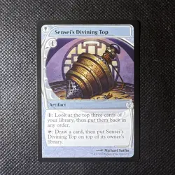 Sensei’s Divining Top – Future Sight Frame – NM/M – Mystery Booster 2 – MtG - Image 1