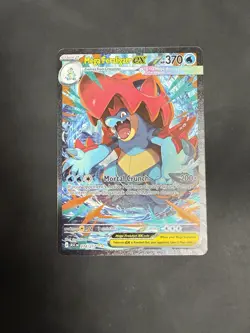 Pokemon Mega Feraligatr ex 274/217 SIR Ascended Heroes NM (Pack Fresh) - Image 1