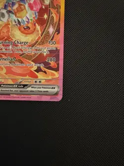 Pokemon Flareon ex Sv: Prismatic Evolutions 146/131 Holo Special Illustration R… - Image 4