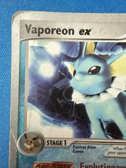 Vaporeon ex 110/113 Ultra Rare (Jun Hasebe) World Championships 2007 Pokemon MP - Image 4