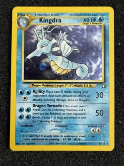 Kingdra - Neo Genesis Holo - 8/111 - Pokemon - LP - Image 1