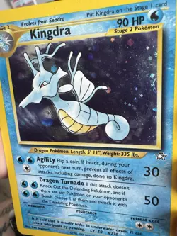 Kingdra - Neo Genesis Holo - 8/111 - Pokemon - LP - Image 3