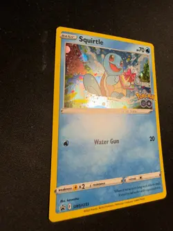 NM SWSH: Sword & Shield Promo Cards Squirtle Promo SWSH233 Pokemon TCG - Image 3