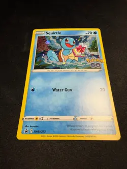 NM SWSH: Sword & Shield Promo Cards Squirtle Promo SWSH233 Pokemon TCG - Image 4