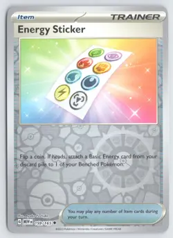 Energy Sticker 159/165 Pokemon 151 Reverse Holo Uncommon Near Mint - Image 1