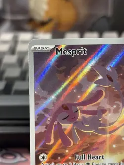 Mesprit 204/191 Illustration Rare Pokemon TCG Surging Sparks Near Mint Condition - Image 4