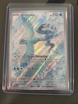 Pokemon TCG Articuno 161/159 Sv09: Journey Together Holo NM JL - Image 1