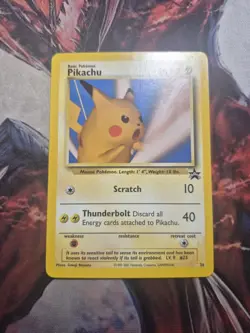 Pikachu 26 Pokemon Snap Black Star Promo WOTC MP - Image 1