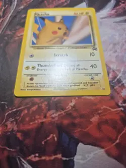 Pikachu 26 Pokemon Snap Black Star Promo WOTC MP - Image 3
