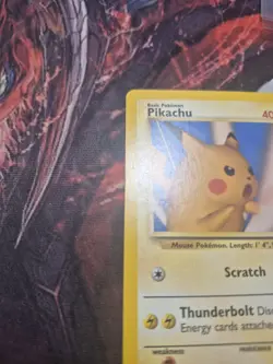 Pikachu 26 Pokemon Snap Black Star Promo WOTC MP - Image 5