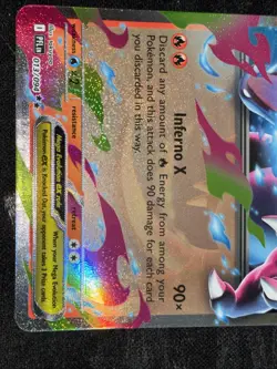 Pokemon Mega Charizard X EX Double Rare Holo 013/094 Phantasmal Flames English - Image 4