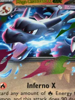 Pokemon Mega Charizard X EX Double Rare Holo 013/094 Phantasmal Flames English - Image 5