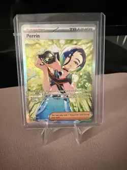 Pokemon TCG Perrin 220/167 SIR Full Art Holo Twilight Masquerade - Image 1