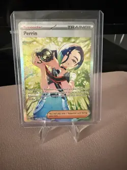 Pokemon TCG Perrin 220/167 SIR Full Art Holo Twilight Masquerade - Image 2