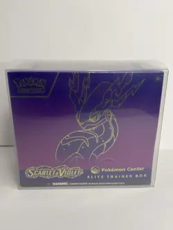 SV Scarlet & Violet (Miraidon) POKEMON CENTER ETB SEALED - Image 1