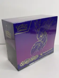 SV Scarlet & Violet (Miraidon) POKEMON CENTER ETB SEALED - Image 5