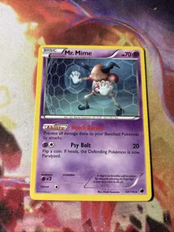 Pokemon Mr. Mime 47/116 Plasma Freeze Rare 📈✨🔥SHIPS FAST 💨+FREE GIFT 🎁 - Image 3