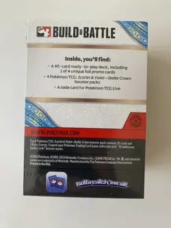 Pokemon TCG Stellar Crown Build & Battle Box - Image 2