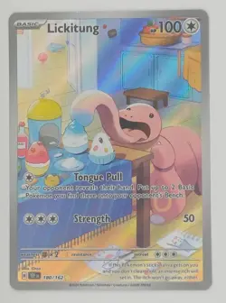 Lickitung 180/162 | Temporal Forces | Mint Condition | Pokemon TCG - Image 1