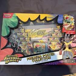 Mega Lucario Premium Poster Collection -Ascended Heroes -New & Sealed- Pokemon - Image 1