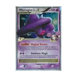 Pokemon Rising Rivals Mismagius GL Lv.X (UR) #110 (Holo) Fair- - Image 1