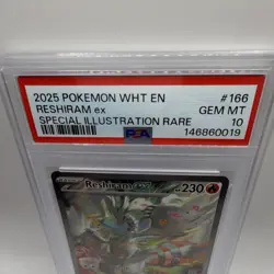 Pokemon TCG Reshiram ex Sv: White Flare 166/086 Special Illustration Rare PSA 10 - Image 3