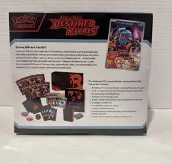 Pokemon TCG Destined Rivals ETB Elite Trainer Box Factory Sealed 2025 English SV - Image 2