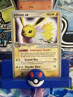 Jolteon EX -EX Delta Species -109/113- World Championships 2007 Pokemon TCG MP - Image 1