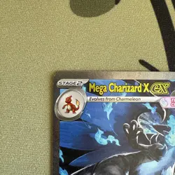 Pokemon TCG Phantasmal Flames Mega Charizard X ex 125/094 SIR - Image 2