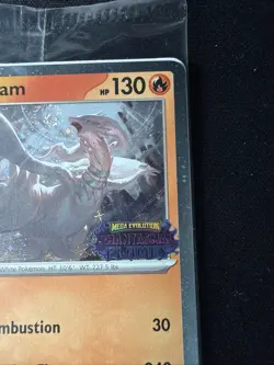 Pokemon TCG Phantasmal Flames Reshiram Black Star Promo 017/094 SEALED - NM - Image 3
