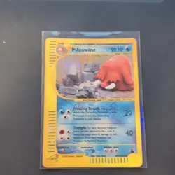 Piloswine Pokemon TCG Skyridge H22/H32 Holo Rare 90HP Stage 1 English 2003 - Image 2