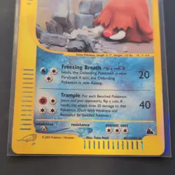 Piloswine Pokemon TCG Skyridge H22/H32 Holo Rare 90HP Stage 1 English 2003 - Image 3