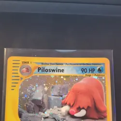 Piloswine Pokemon TCG Skyridge H22/H32 Holo Rare 90HP Stage 1 English 2003 - Image 4